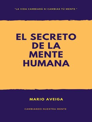 cover image of El secreto de la mente humana